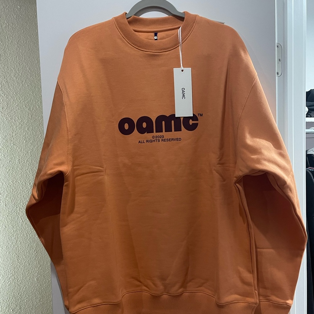 OAMC palms crewneck sweatshirt